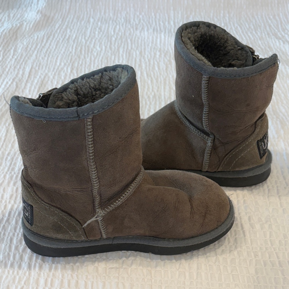 UGG Jumbo Gray 8” Boots